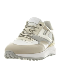 Floris van Bommel Floris Sport DarkWhite Printed leat