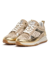 Floris van Bommel Floris Sport Gold Suede Print