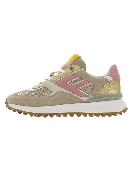 Floris van Bommel Floris Sport Gold Suede Print