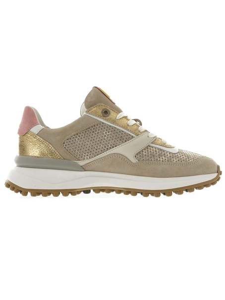 Floris van Bommel Floris Sport Gold Suede Print