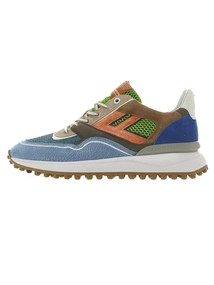 Floris van Bommel Floris Sport LightBlue Nubuck leath