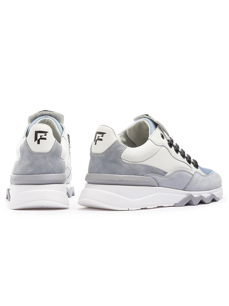 Floris van Bommel Floris Sport LightBlue Nubuck leath