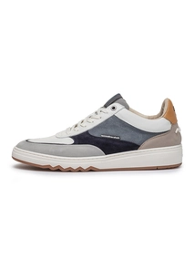 Floris van Bommel Floris Sport LightBlue Suede print