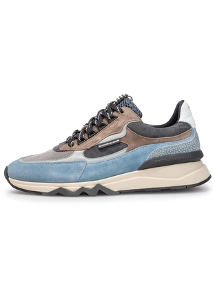 Floris van Bommel Floris Sport LightBlue Suede