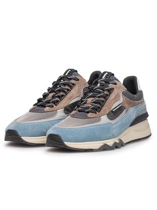 Floris van Bommel Floris Sport LightBlue Suede