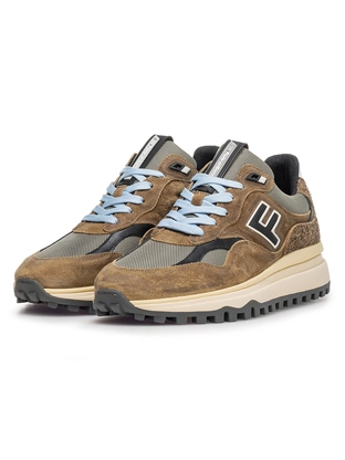 Floris van Bommel Floris Sport LightBrown Suede