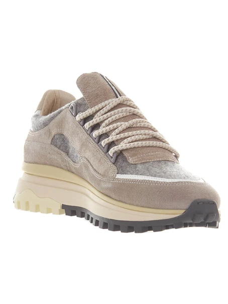 Floris van Bommel Floris Sport LightBrown Suede