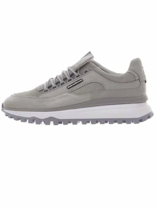 Floris van Bommel Floris Sport LightGrey Nubuck leath