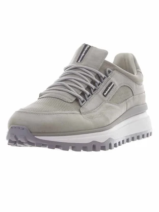 Floris van Bommel Floris Sport LightGrey Nubuck leath