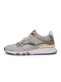 Floris van Bommel Floris Sport LightGrey Suede print