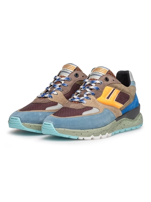 Floris van Bommel Floris Sport Orange Suede