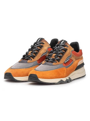 Floris van Bommel Floris Sport Orange Suede