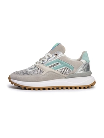 Floris van Bommel Floris Sport Silver Suede Print