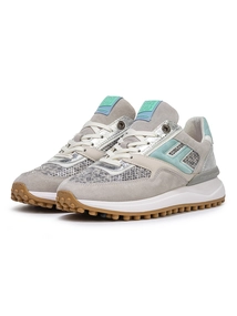 Floris van Bommel Floris Sport Silver Suede Print