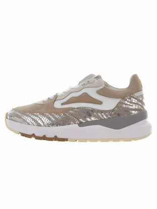 Floris van Bommel Floris Sport Taupe Metallic print