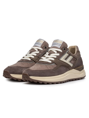 Floris van Bommel Floris Sport Taupe Nubuck leather