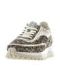 Floris van Bommel Floris Sport Taupe Suede Print