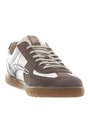 Floris van Bommel Floris Sport White Printed leather