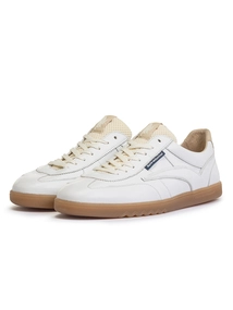 Floris van Bommel Floris Sport White Printed leather