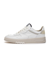 Floris van Bommel Floris Sport White Printed leather
