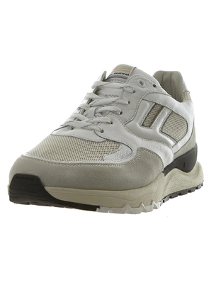 Floris van Bommel Floris Sport White Printed leather