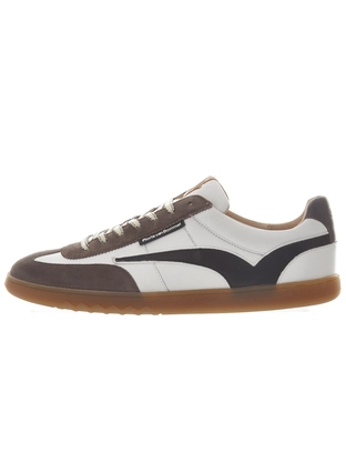 Floris van Bommel Floris Sport White Printed leather