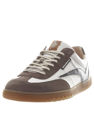 Floris van Bommel Floris Sport White Printed leather