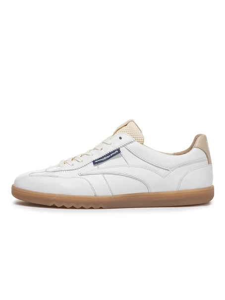 Floris van Bommel Floris Sport White Printed leather