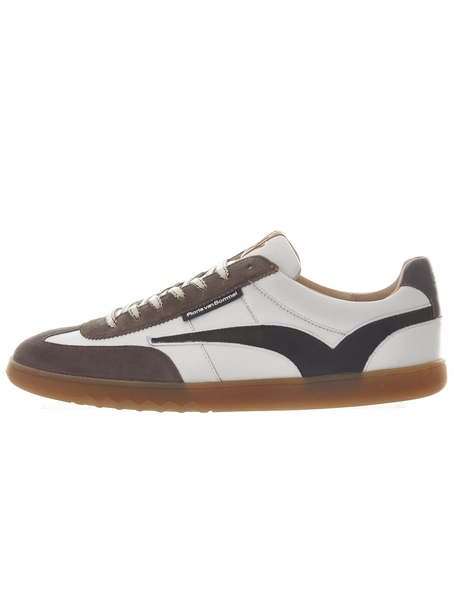 Floris van Bommel Floris Sport White Printed leather