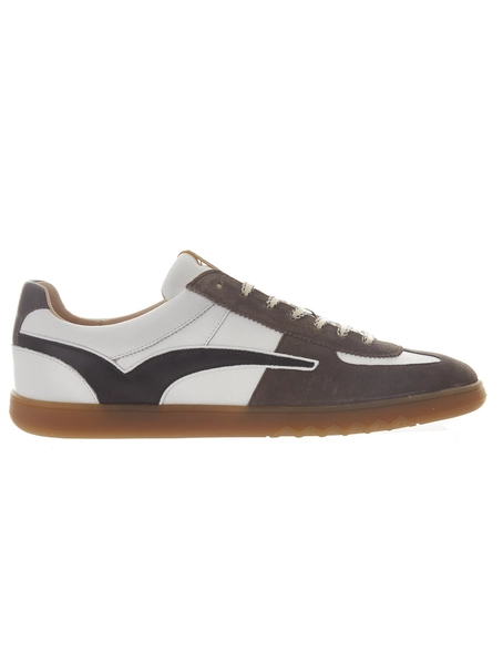 Floris van Bommel Floris Sport White Printed leather