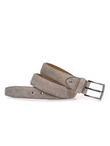 Floris van Bommel Floris Taupe Suede print