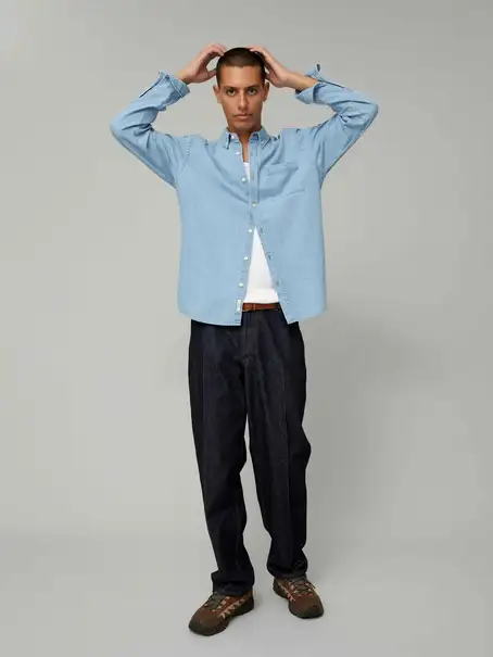 Forét HORNET CHAMBRAY SHIR
