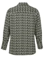 Frapp Bluse Hemdkragen 1/1 Arm Druck