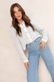 Freebird Kyera Ls Knit-Ajour-
