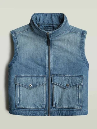 G-Star 2-Pkt Padded Zip Vest wmn