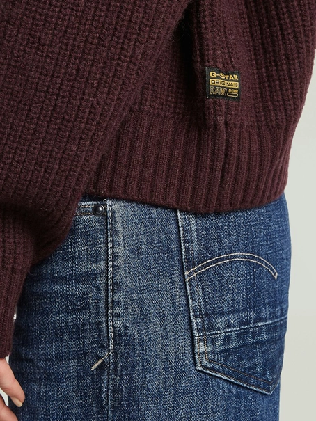 G-Star Cable cropped cardi knit wmn