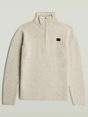 G-Star Double collar half zip knit