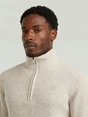 G-Star Double collar half zip knit