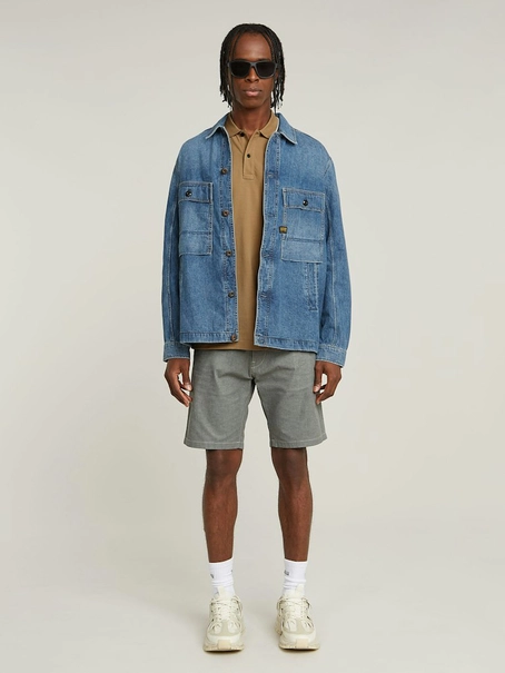 G-Star Dunda slim stripe polo s\s