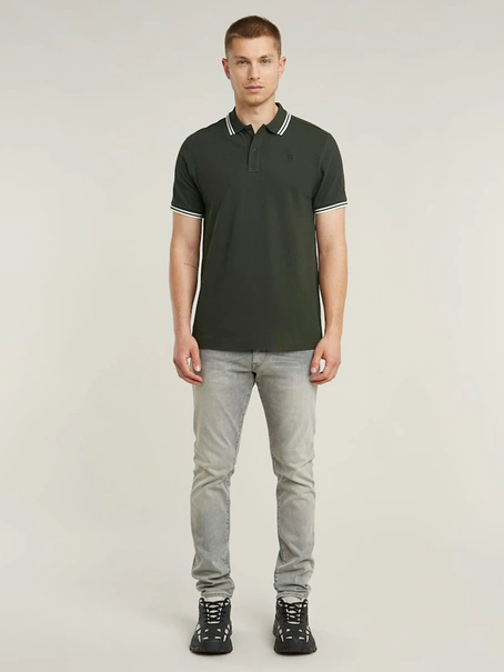 G-Star Dunda slim stripe polo s\s