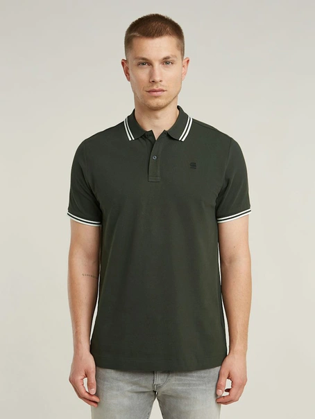G-Star Dunda slim stripe polo s\s