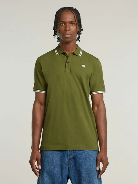 G-Star Dunda slim stripe polo s\s