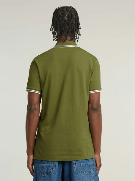 G-Star Dunda slim stripe polo s\s