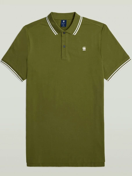 G-Star Dunda slim stripe polo s\s