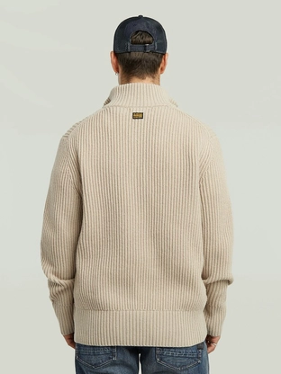G-Star Essential half zip knit