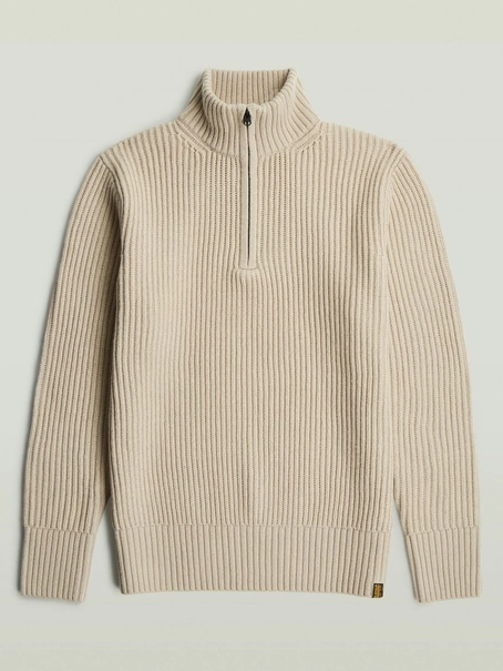 G-Star Essential half zip knit