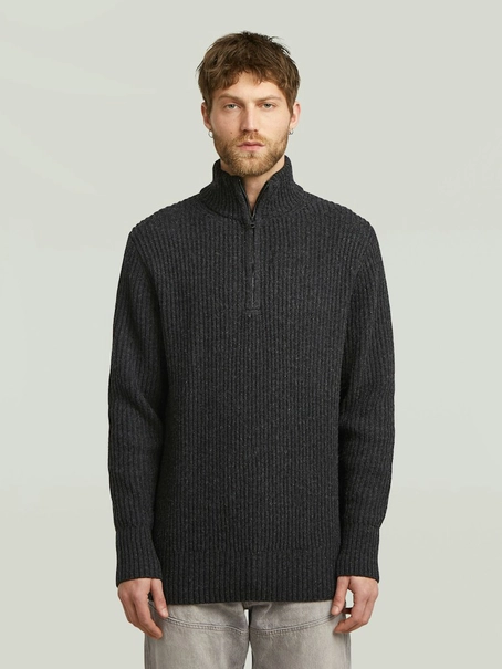G-Star Essential half zip knit