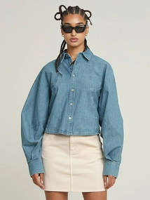 G-Star Macro Balloon Shirt l\s wmn