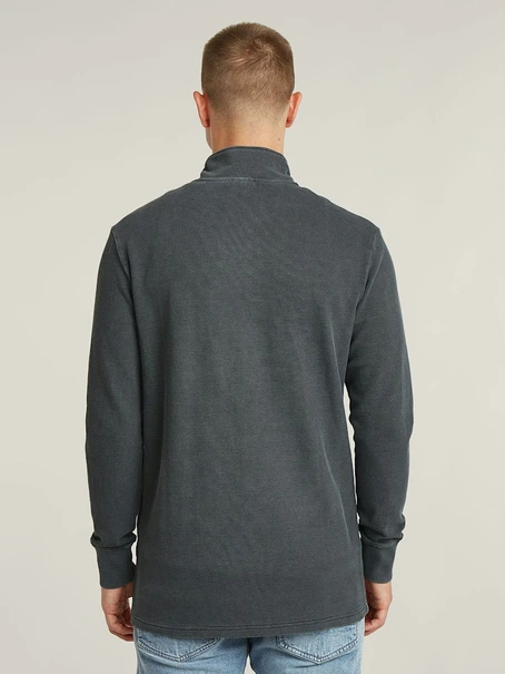 G-Star Overdyed half zip tweeter