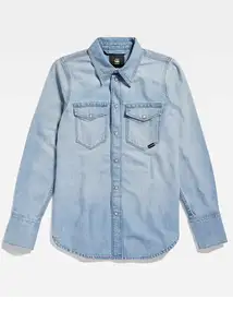 G-Star Slim Western shirt l\s wmn